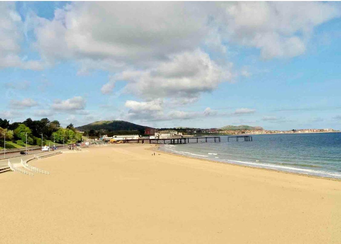 Vila Ffynonn Wen Rhôs-on-Sea Exteriér fotografie